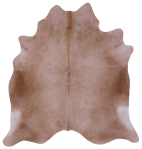 Thumbnail for Light Brown Natural Cowhide Rug - X-Large 7' 2