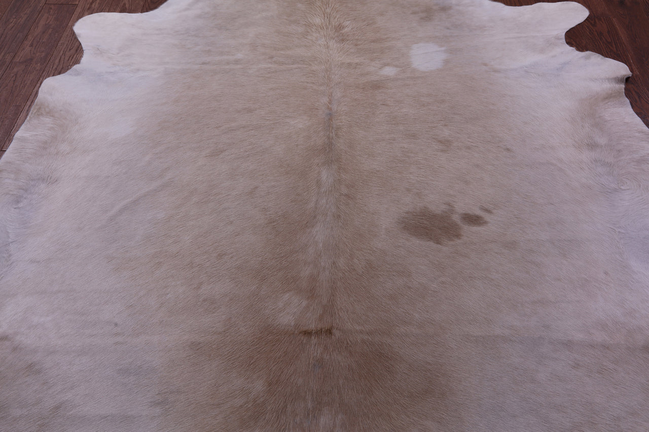 Beige Natural Cowhide Rug - XX-Large 8' 5"H x 7' 10"W