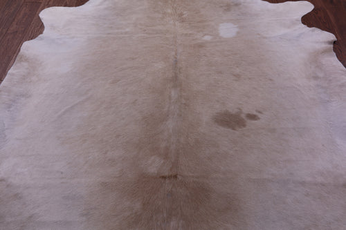 Beige Natural Cowhide Rug - XX-Large 8' 5