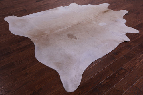 Beige Natural Cowhide Rug - XX-Large 8' 5