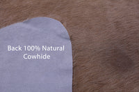 Thumbnail for Light Brown & White Natural Cowhide Rug - XX-Large 8' 3