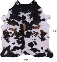 Thumbnail for Tricolor Natural Cowhide Rug - XX-Large 8' 4