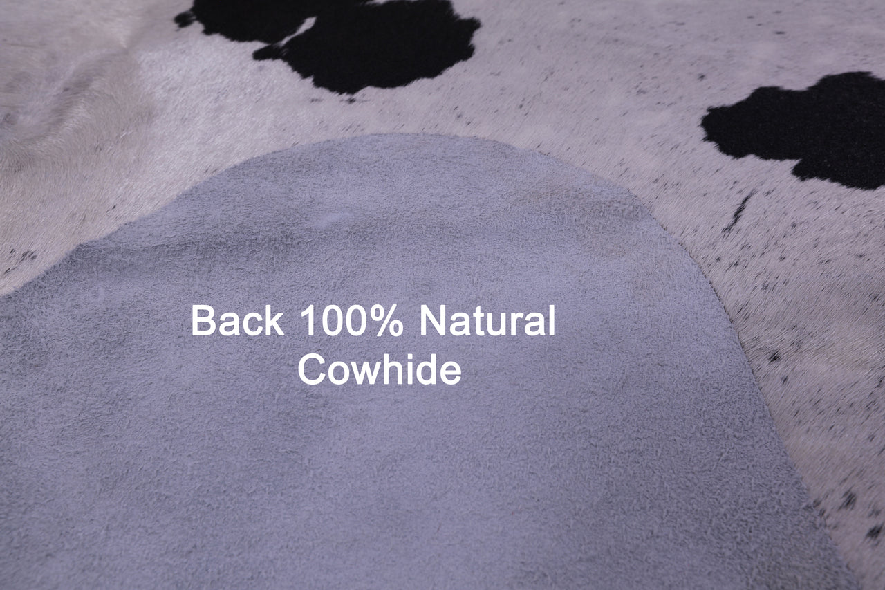 Tricolor Natural Cowhide Rug - XX-Large 8' 4"H x 7' 7"W