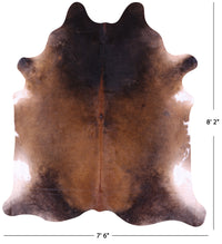 Thumbnail for Tricolor Natural Cowhide Rug - XX-Large 8' 2