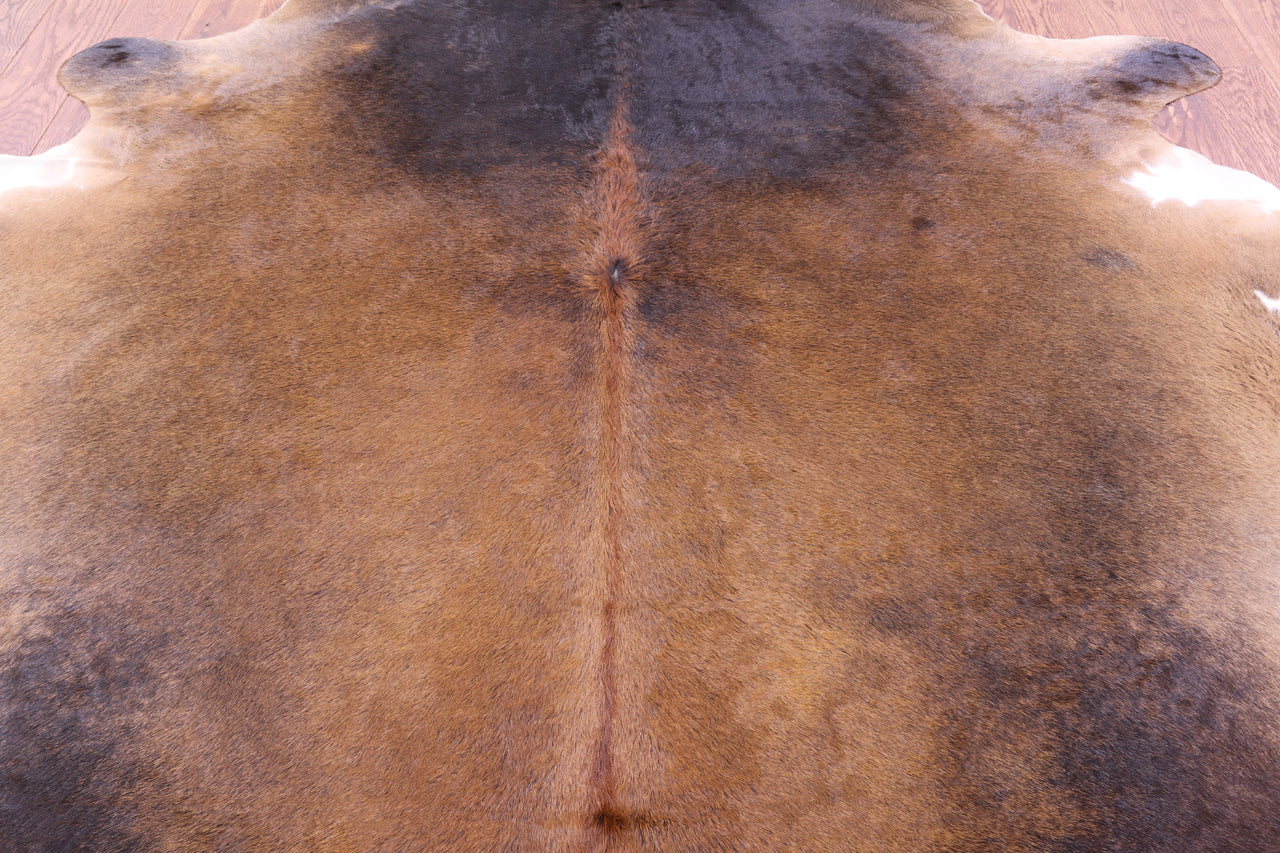 Tricolor Natural Cowhide Rug - XX-Large 8' 2"H x 7' 6"W