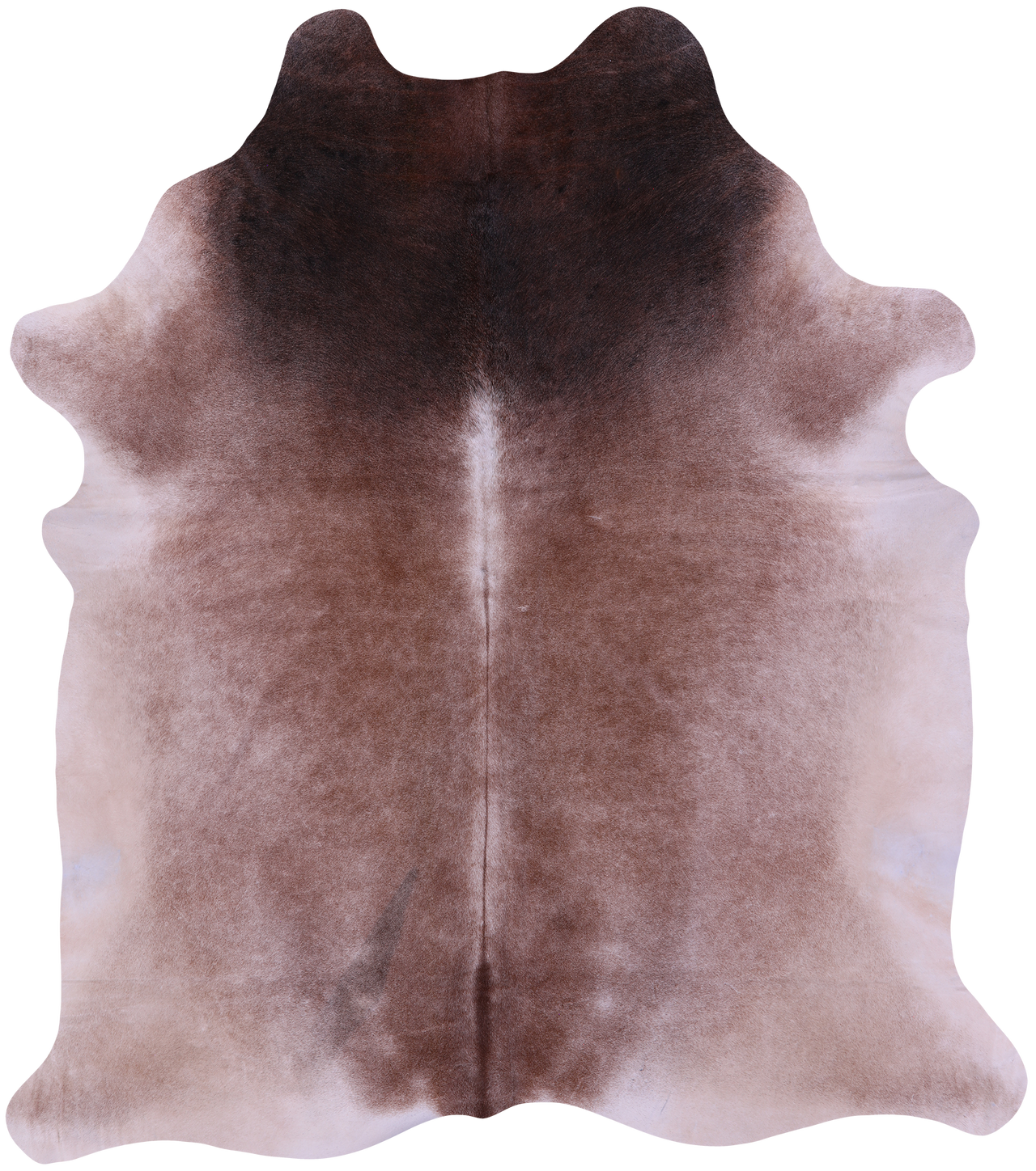 Tricolor Natural Cowhide Rug - XX-Large 8' 8"H x 7' 6"W