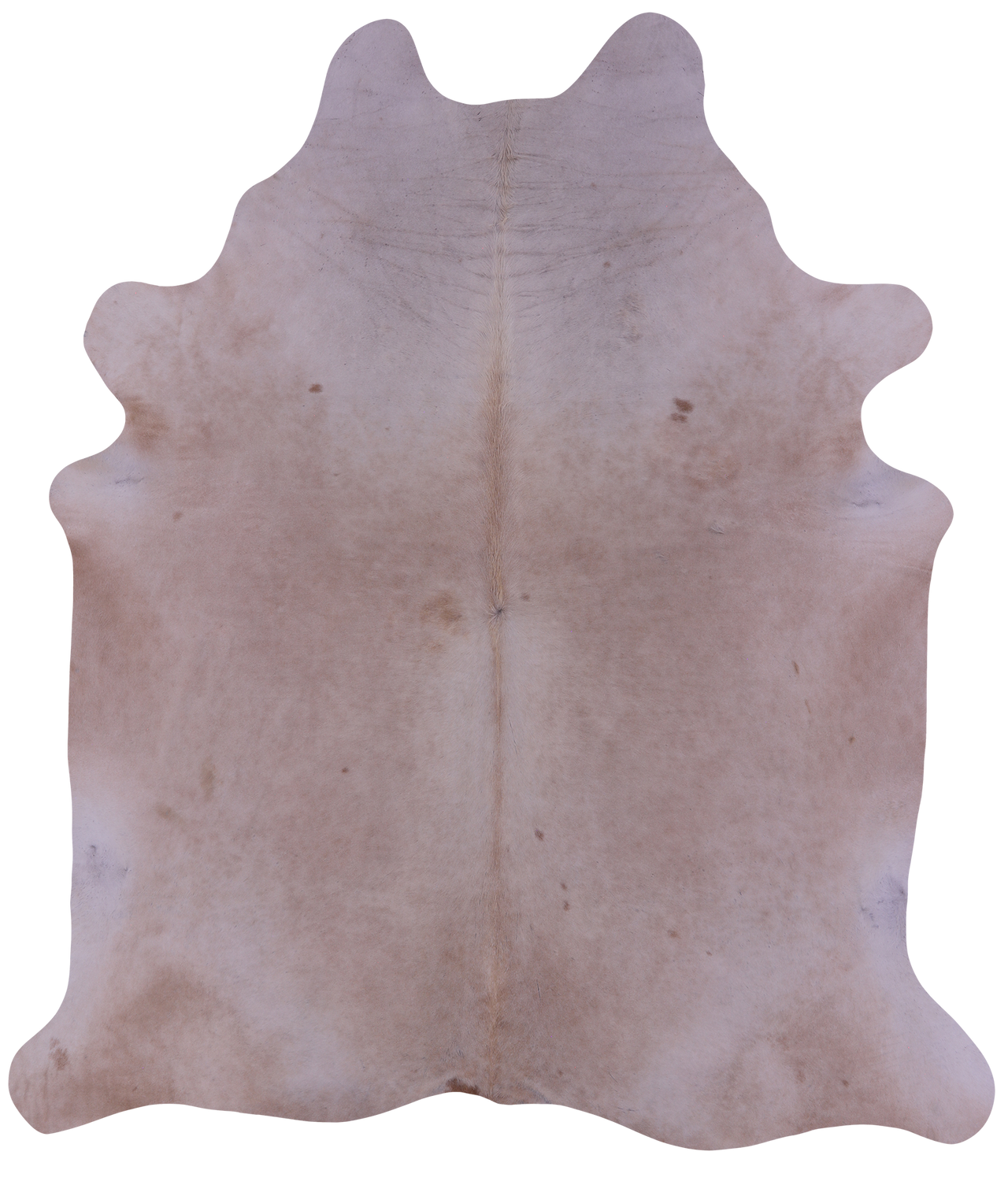 Beige Natural Cowhide Rug - XX-Large 8' 6"H x 7' 2"W