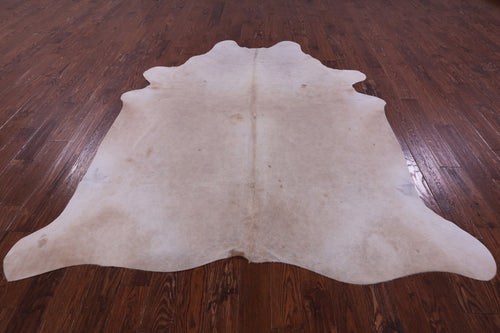 Beige Natural Cowhide Rug - XX-Large 8' 6