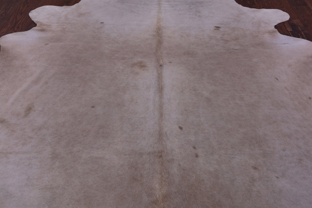 Beige Natural Cowhide Rug - XX-Large 8' 6"H x 7' 2"W