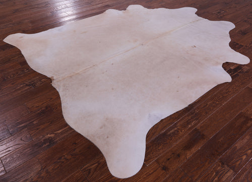 Beige Natural Cowhide Rug - XX-Large 8' 6