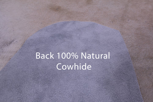 Beige Natural Cowhide Rug - XX-Large 8' 6