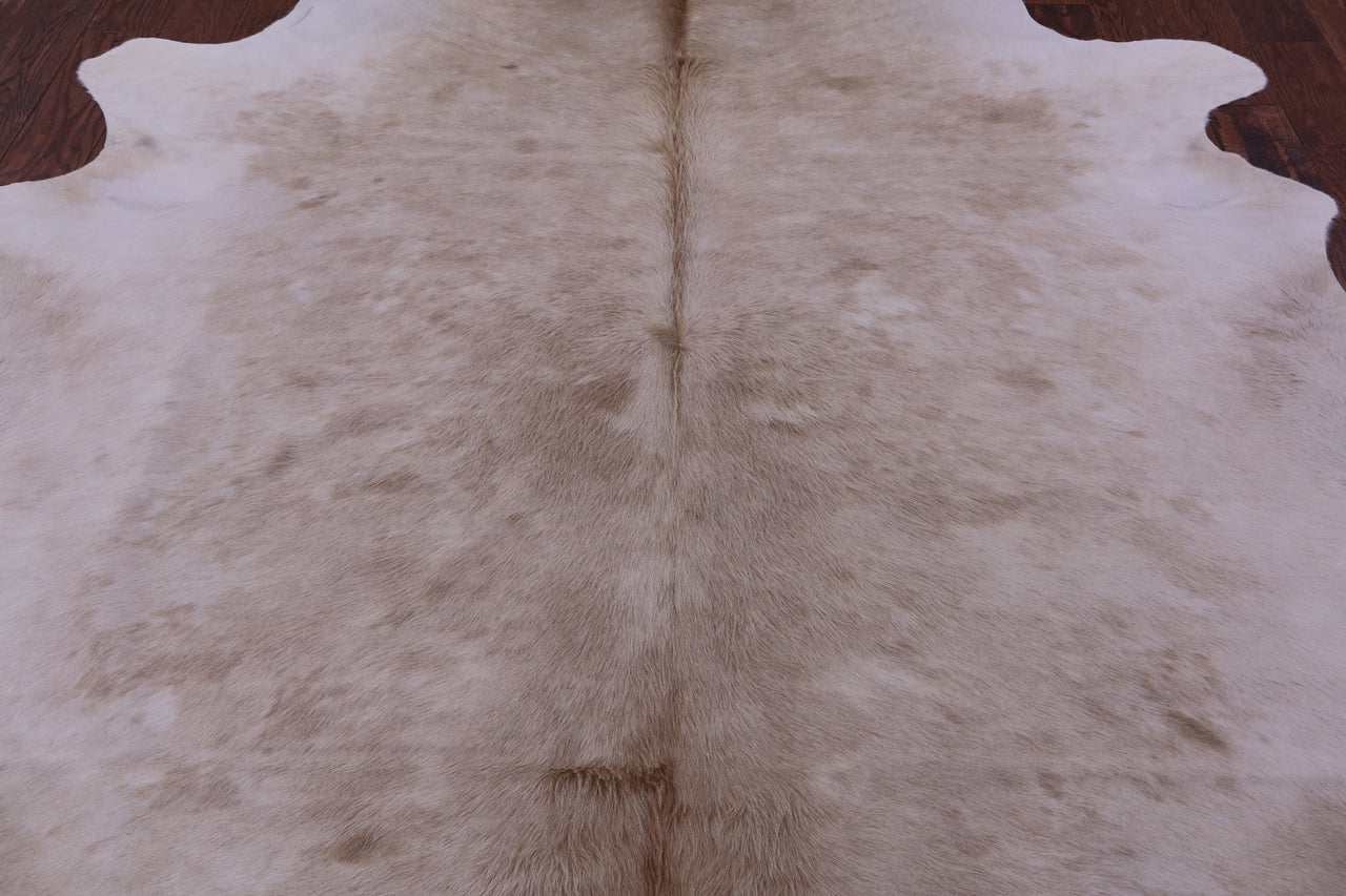 Beige Natural Cowhide Rug - XX-Large 8' 2"H x 7' 5"W