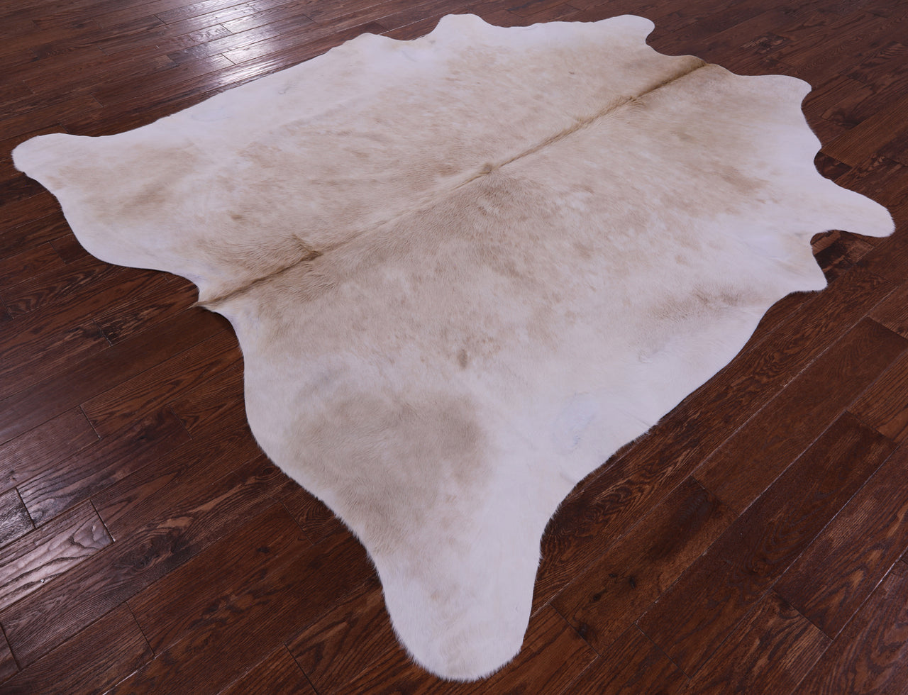 Beige Natural Cowhide Rug - XX-Large 8' 2"H x 7' 5"W