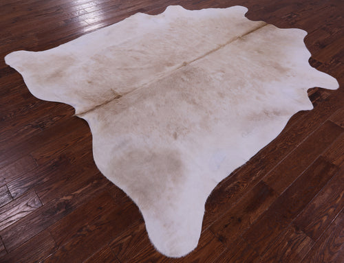 Beige Natural Cowhide Rug - XX-Large 8' 2