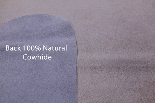 Beige Natural Cowhide Rug - XX-Large 8' 4