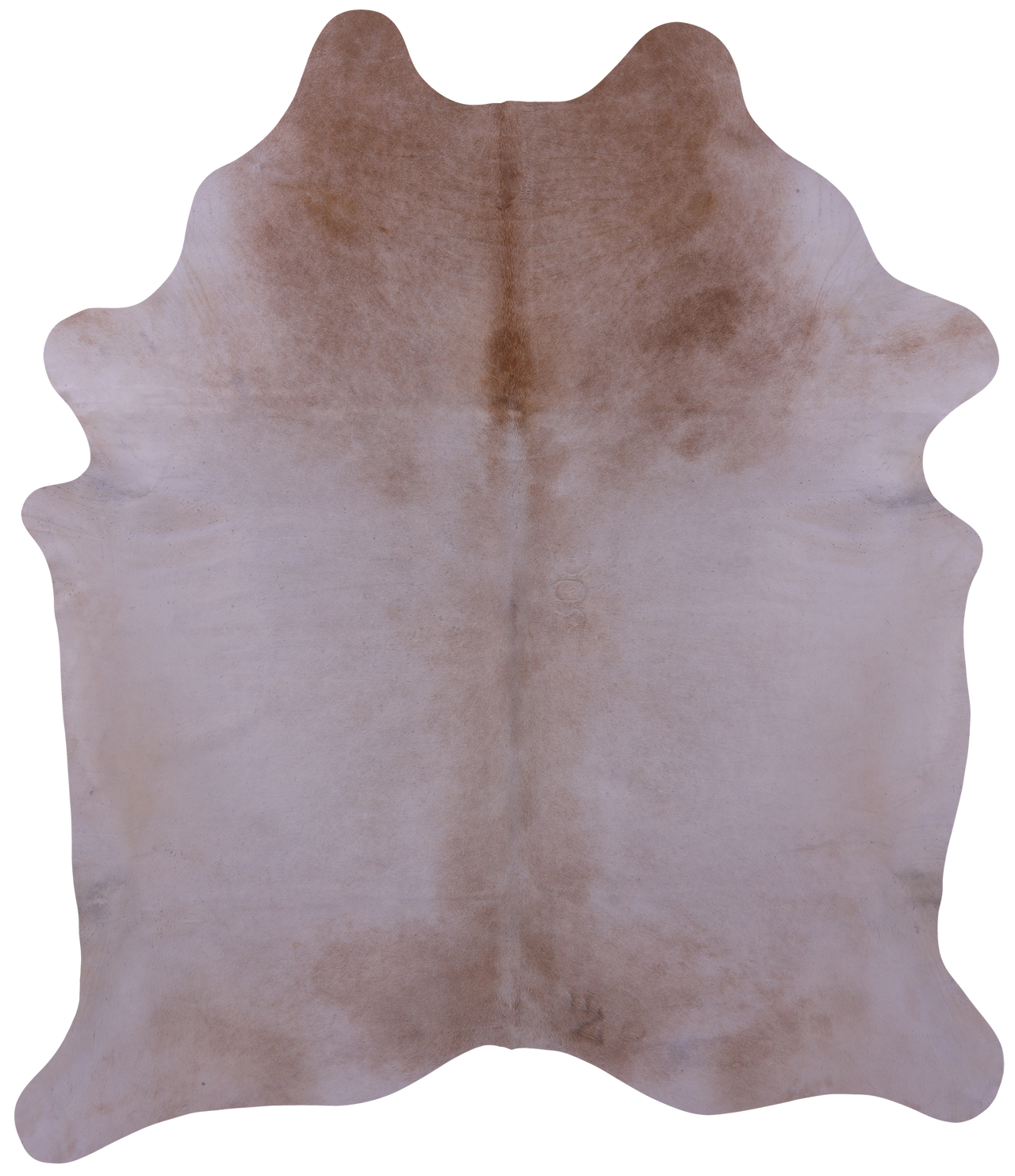 Beige Natural Cowhide Rug - XX-Large 8' 4"H x 7' 3"W