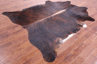 Thumbnail for Dark Brindle Natural Cowhide Rug - XX-Large 8' 5