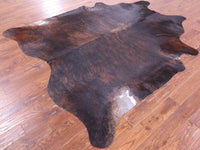 Thumbnail for Dark Brindle Natural Cowhide Rug - XX-Large 8' 3