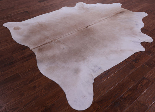 Beige Natural Cowhide Rug - XX-Large 8' 5