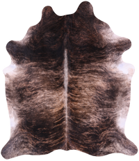 Thumbnail for Light Brindle Natural Cowhide Rug - XX-Large 8' 8