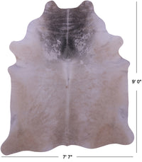Thumbnail for Beige Natural Cowhide Rug - XX-Large 9' 0