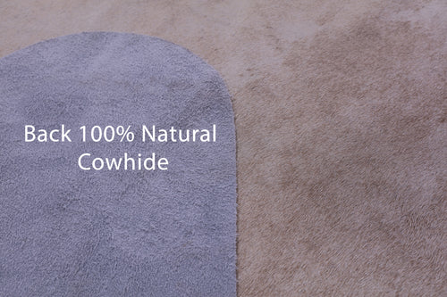 Beige Natural Cowhide Rug - XX-Large 9' 0