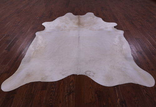 Beige Natural Cowhide Rug - XX-Large 8' 4