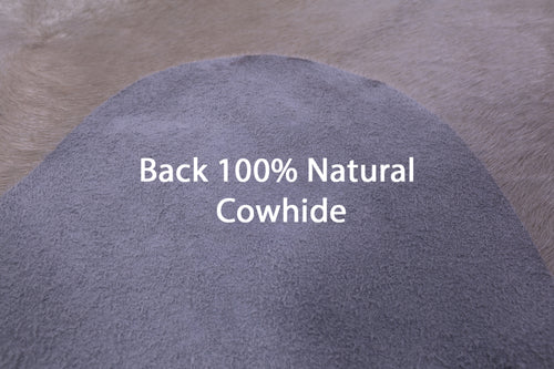 Beige Natural Cowhide Rug - XX-Large 8' 4