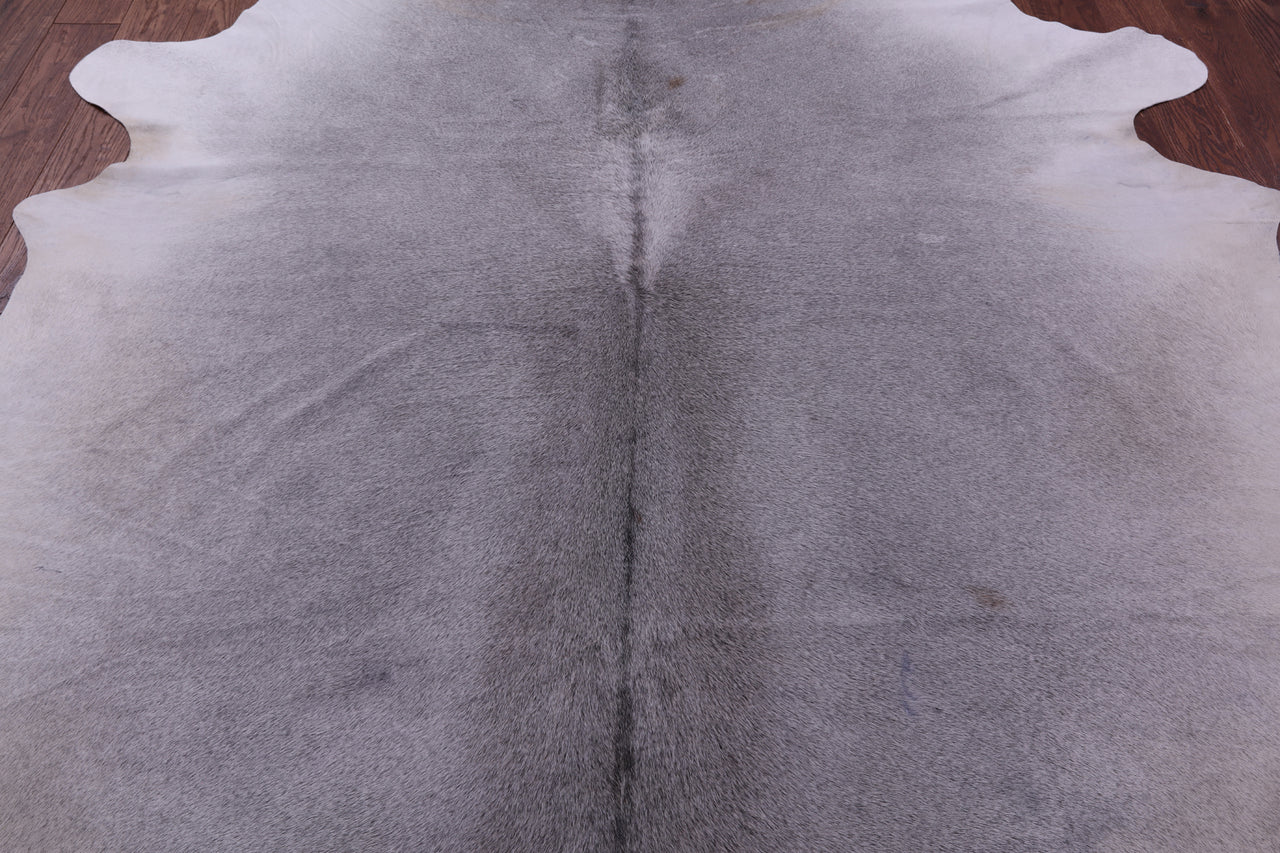 Grey Natural Cowhide Rug - XX-Large 8' 0"H x 7' 2"W