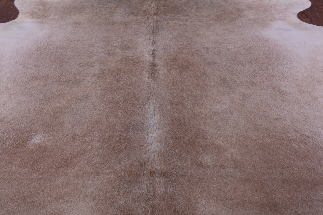Beige Natural Cowhide Rug - XX-Large 8' 3"H x 7' 2"W