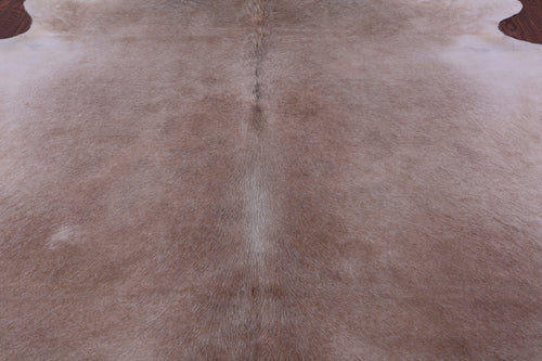 Beige Natural Cowhide Rug - XX-Large 8' 3
