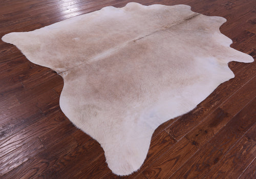 Beige Natural Cowhide Rug - XX-Large 8' 3
