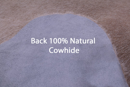 Beige Natural Cowhide Rug - XX-Large 8' 3