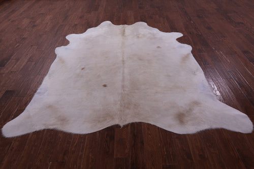 Beige Natural Cowhide Rug - XX-Large 8' 1