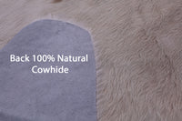 Thumbnail for Beige Natural Cowhide Rug - XX-Large 8' 1