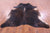 Dark Brindle Natural Cowhide Rug - XX-Large 8' 3"H x 7' 2"W