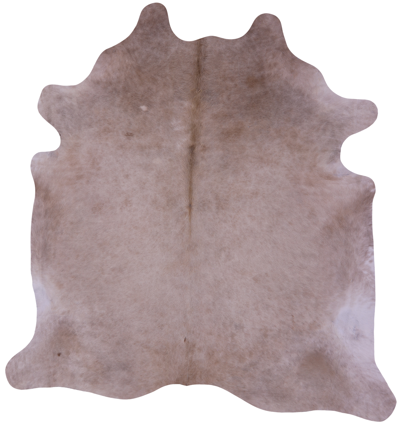 Beige Natural Cowhide Rug - XX-Large 8' 0"H x 7' 9"W