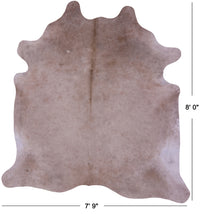 Thumbnail for Beige Natural Cowhide Rug - XX-Large 8' 0