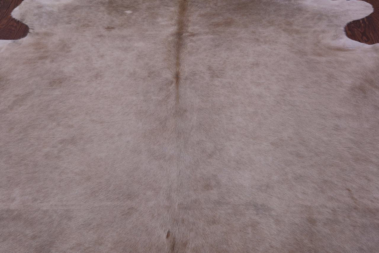 Beige Natural Cowhide Rug - XX-Large 8' 0"H x 7' 9"W