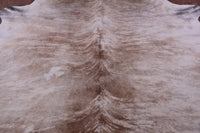 Thumbnail for Light Brindle Natural Cowhide Rug - XX-Large 8' 6
