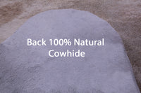 Thumbnail for Light Brindle Natural Cowhide Rug - XX-Large 8' 6