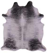 Thumbnail for Grey Brindle Natural Cowhide Rug - XX-Large 8' 5