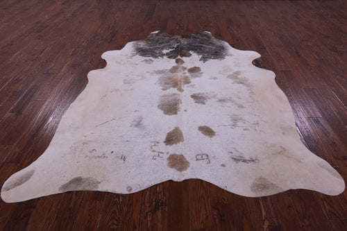 Beige Natural Cowhide Rug - XX-Large 8' 4