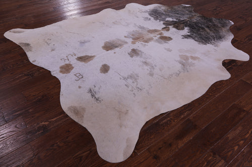 Beige Natural Cowhide Rug - XX-Large 8' 4
