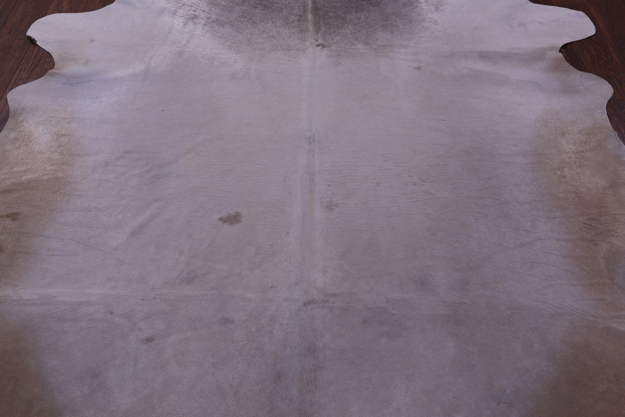 Beige Natural Cowhide Rug - XX-Large 8' 7"H x 7' 2"W