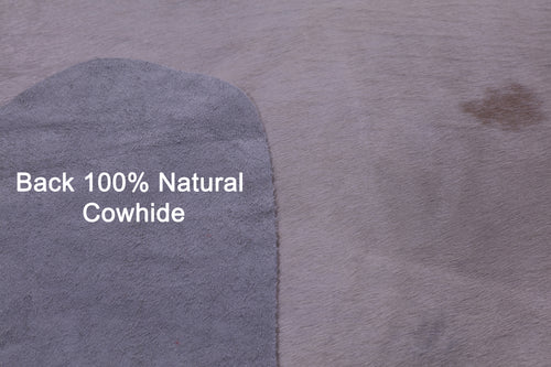 Beige Natural Cowhide Rug - XX-Large 8' 7