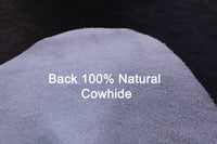 Thumbnail for Dark Brindle Natural Cowhide Rug - XX-Large 8' 8