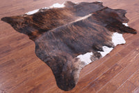Thumbnail for Brindle Natural Cowhide Rug - XX-Large 8' 9
