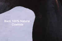 Thumbnail for Brown & White Natural Cowhide Rug - XX-Large 8' 0