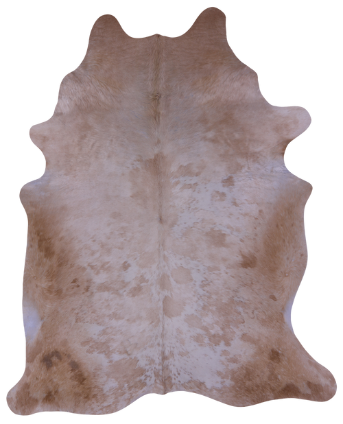 Beige Natural Cowhide Rug - XX-Large 8' 9